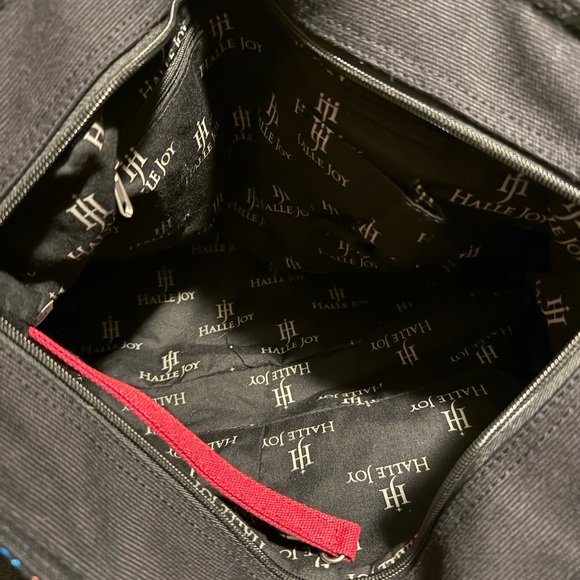 Halle Joy Virtue Multicolor Knotted Handbag - Purse - Tote - Picture 5 of 8